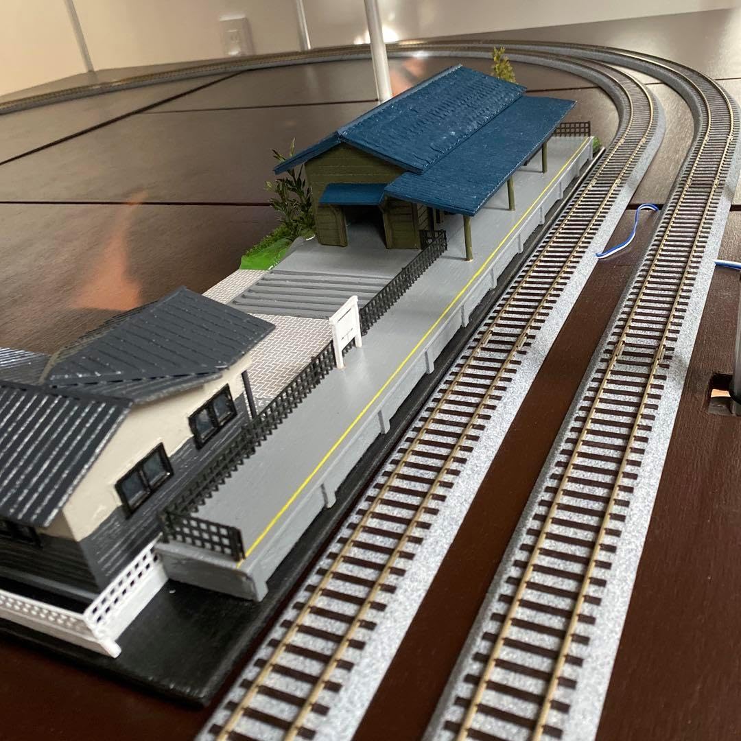 HOゲージ　ローカル駅と駅前ジオラマセット HOゲージ ローカル駅と駅前ジオラマセット | 鉄道模型 通販